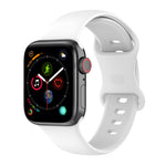 大型シリコン時計バンド Apple Watch Series 用、7 41mm / 6 & SE & 5 & 4 40mm / 3 & 2 & 1 38mm、サイズ: 大型、7 45mm / 6 & SE & 5 & 4 44mm / 3 & 2 & 1 42mm、サイズ: 大型