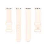 シリコン時計バンド Apple Watch Series 用、7 41mm / 6 & SE & 5 & 4 40mm / 3 & 2 & 1 38mm、サイズ: 小コード、7 45mm / 6 & SE & 5 & 4 44mm / 3 & 2 & 1 42mm、サイズ: 小コード