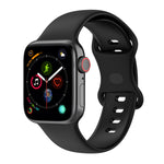 シリコン時計バンド Apple Watch Series 用、7 41mm / 6 & SE & 5 & 4 40mm / 3 & 2 & 1 38mm、サイズ: 小コード、7 45mm / 6 & SE & 5 & 4 44mm / 3 & 2 & 1 42mm、サイズ: 小コード