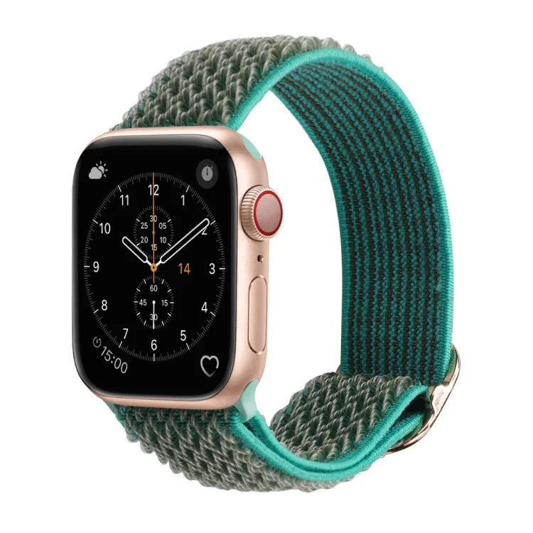 ウェーブテクスチャーナイロン交換用時計バンド Apple Watch Series 用、7 45mm / 6 & SE & 5 & 4 44mm / 3 & 2 & 1 42mm、7 41mm / 6 & SE & 5 & 4 40mm / 3 & 2 & 1 38mm