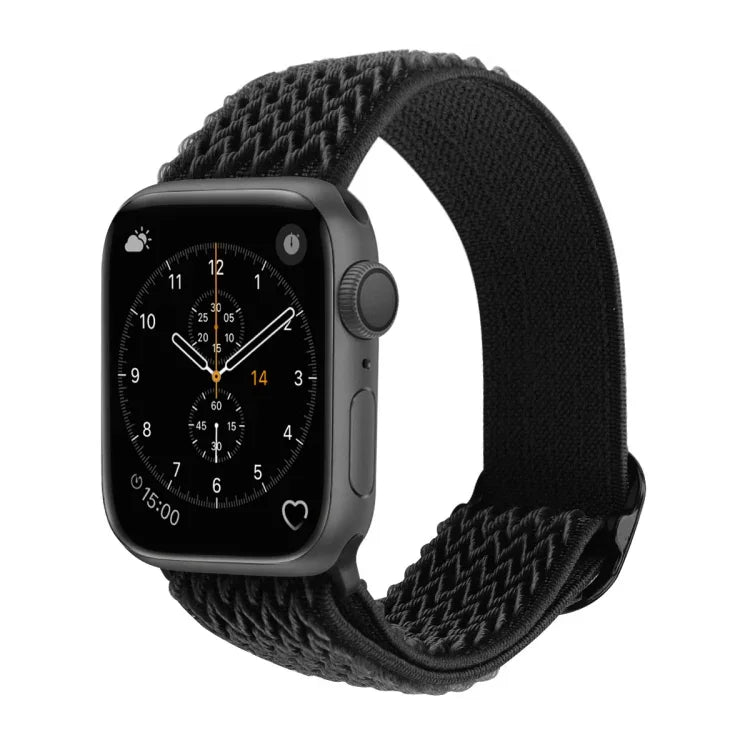 ウェーブテクスチャーナイロン交換用時計バンド Apple Watch Series 用、7 45mm / 6 & SE & 5 & 4 44mm / 3 & 2 & 1 42mm、7 41mm / 6 & SE & 5 & 4 40mm / 3 & 2 & 1 38mm