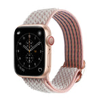 ウェーブテクスチャーナイロン交換用時計バンド Apple Watch Series 用、7 45mm / 6 & SE & 5 & 4 44mm / 3 & 2 & 1 42mm、7 41mm / 6 & SE & 5 & 4 40mm / 3 & 2 & 1 38mm