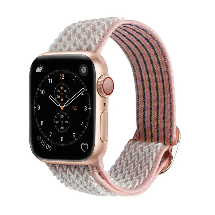 ウェーブテクスチャーナイロン交換用時計バンド Apple Watch Series 用、7 45mm / 6 & SE & 5 & 4 44mm / 3 & 2 & 1 42mm、7 41mm / 6 & SE & 5 & 4 40mm / 3 & 2 & 1 38mm