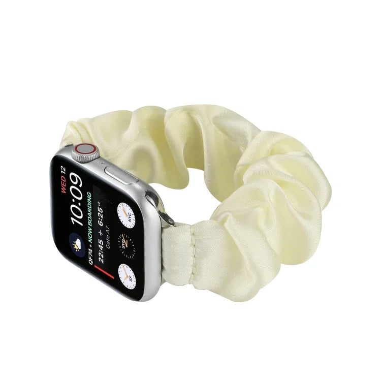 スカーフヘアタイ交換用時計バンド Apple Watch Series 用、7 45mm / 6 & SE & 5 & 4 44mm / 3 & 2 & 1 42mm、7 41mm / 6 & SE & 5 & 4 40mm / 3 & 2 & 1 38mm