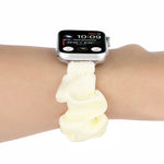 スカーフヘアタイ交換用時計バンド Apple Watch Series 用、7 45mm / 6 & SE & 5 & 4 44mm / 3 & 2 & 1 42mm、7 41mm / 6 & SE & 5 & 4 40mm / 3 & 2 & 1 38mm