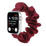 スカーフヘアタイ交換用時計バンド Apple Watch Series 用、7 45mm / 6 & SE & 5 & 4 44mm / 3 & 2 & 1 42mm、7 41mm / 6 & SE & 5 & 4 40mm / 3 & 2 & 1 38mm