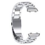 Three-beads Steel Replacement Strap Watchband, For OPPO Watch 41mm, For OPPO Watch 46mm