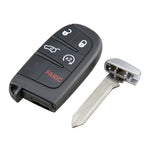 5-button Car Key M3N40821302 433MHZ 46 Chip for Jeep Grand Cherokee, For Jeep Grand Cherokee