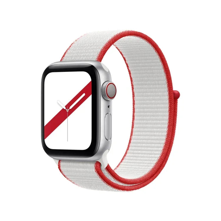 Apple Watch Series 7 45mm / 6 & SE & 5 & 4 44mm / 3 & 2 & 1 42mm、7 41mm / 6 & SE & 5 & 4 40mm / 3 & 2 & 1 38mm 用国際シリーズループバック交換用ウォッチバンド