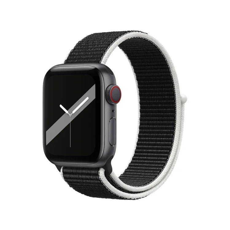 Apple Watch Series 7 45mm / 6 & SE & 5 & 4 44mm / 3 & 2 & 1 42mm、7 41mm / 6 & SE & 5 & 4 40mm / 3 & 2 & 1 38mm 用国際シリーズループバック交換用ウォッチバンド
