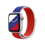 Apple Watch Series 7 45mm / 6 & SE & 5 & 4 44mm / 3 & 2 & 1 42mm、7 41mm / 6 & SE & 5 & 4 40mm / 3 & 2 & 1 38mm 用国際シリーズループバック交換用ウォッチバンド