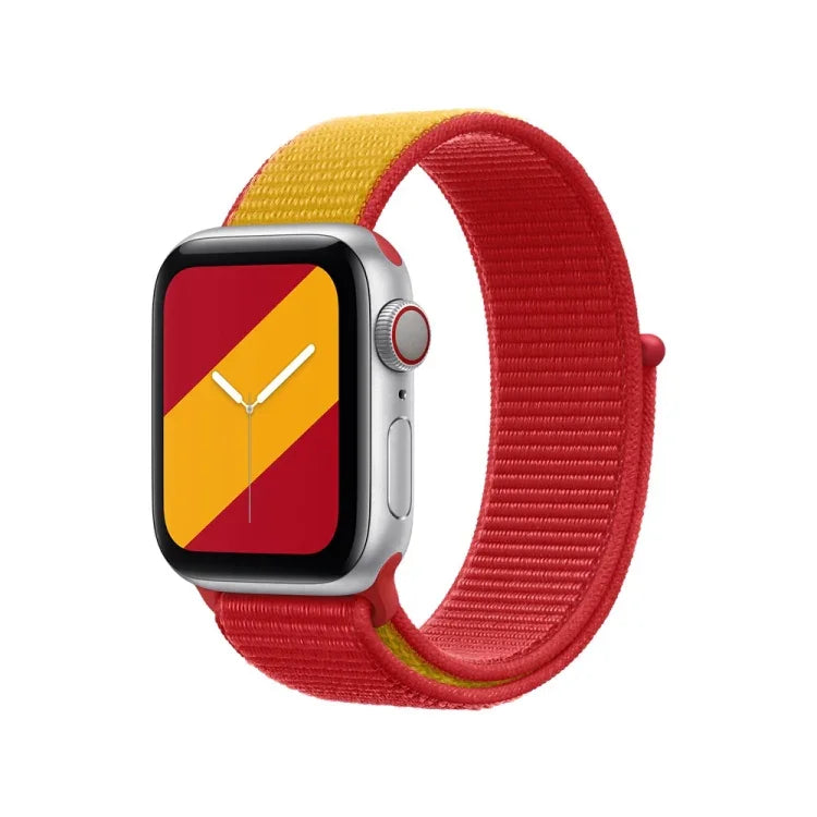 Apple Watch Series 7 45mm / 6 & SE & 5 & 4 44mm / 3 & 2 & 1 42mm、7 41mm / 6 & SE & 5 & 4 40mm / 3 & 2 & 1 38mm 用国際シリーズループバック交換用ウォッチバンド