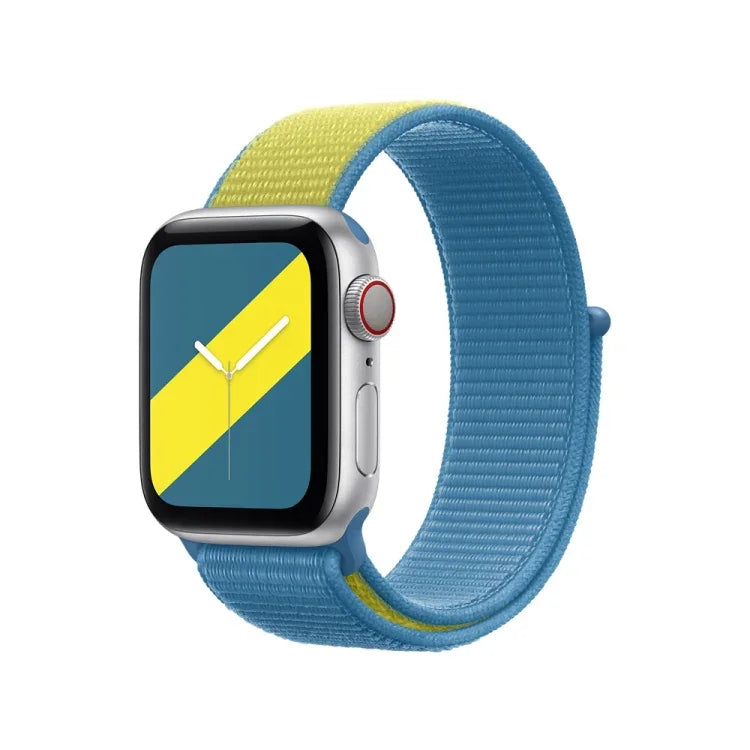 Apple Watch Series 7 45mm / 6 & SE & 5 & 4 44mm / 3 & 2 & 1 42mm、7 41mm / 6 & SE & 5 & 4 40mm / 3 & 2 & 1 38mm 用国際シリーズループバック交換用ウォッチバンド