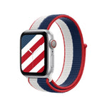 Apple Watch Series 7 45mm / 6 & SE & 5 & 4 44mm / 3 & 2 & 1 42mm、7 41mm / 6 & SE & 5 & 4 40mm / 3 & 2 & 1 38mm 用国際シリーズループバック交換用ウォッチバンド