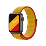 Apple Watch Series 7 45mm / 6 & SE & 5 & 4 44mm / 3 & 2 & 1 42mm、7 41mm / 6 & SE & 5 & 4 40mm / 3 & 2 & 1 38mm 用国際シリーズループバック交換用ウォッチバンド