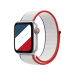 Apple Watch Series 7 45mm / 6 & SE & 5 & 4 44mm / 3 & 2 & 1 42mm、7 41mm / 6 & SE & 5 & 4 40mm / 3 & 2 & 1 38mm 用国際シリーズループバック交換用ウォッチバンド