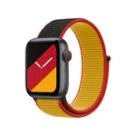 Apple Watch Series 7 45mm / 6 & SE & 5 & 4 44mm / 3 & 2 & 1 42mm、7 41mm / 6 & SE & 5 & 4 40mm / 3 & 2 & 1 38mm 用国際シリーズループバック交換用ウォッチバンド
