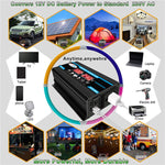 Tang II Generation 12V to 220V 300W Car Power Inverter, 12V to 220V