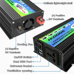 Tang I Generation 12V to 110V 3000W Intelligent Car Power Inverter with Dual USB, 12V to 110V