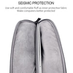 ND05SDJ オックスフォード布 + ナイロン ノートパソコン用ポータブルショルダーバッグ、13.3インチ、14.1-15.4インチ、15.6インチ