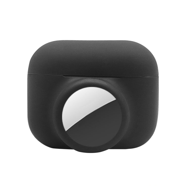2イン1耐衝撃フルカバレッジシリコン保護ケース AirPods Pro / AirTag用