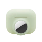 2イン1耐衝撃フルカバレッジシリコン保護ケース AirPods Pro / AirTag用
