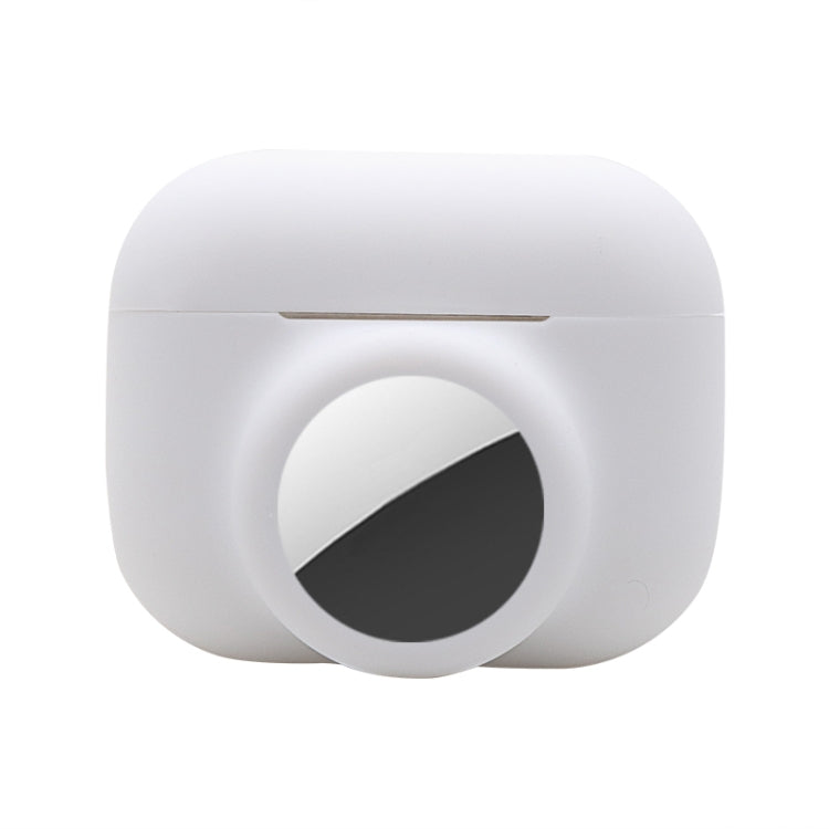2イン1耐衝撃フルカバレッジシリコン保護ケース AirPods Pro / AirTag用