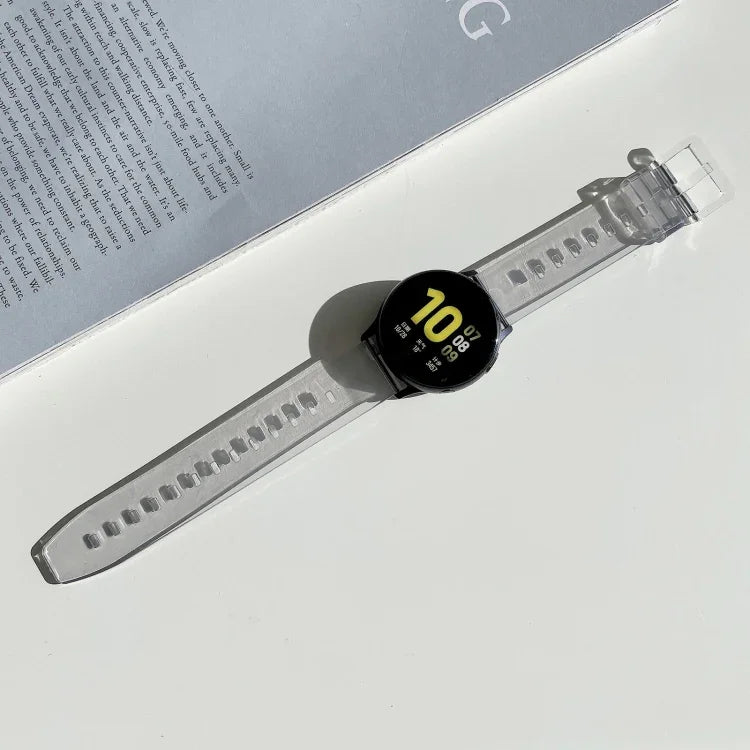 ライトTPU変色交換ストラップウォッチバンド、Samsung Galaxy Watch 3 41mm用、Samsung Galaxy Watch 3 45mm用