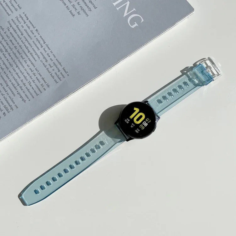 ライトTPU変色交換ストラップウォッチバンド、Samsung Galaxy Watch 3 41mm用、Samsung Galaxy Watch 3 45mm用