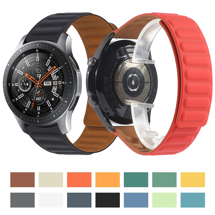 シリコンマグネティック交換用ストラップウォッチバンド、Samsung Galaxy Watch 3 41mm用、Samsung Galaxy Watch 3 45mm用、Huawei Watch 3 / 3 Pro用