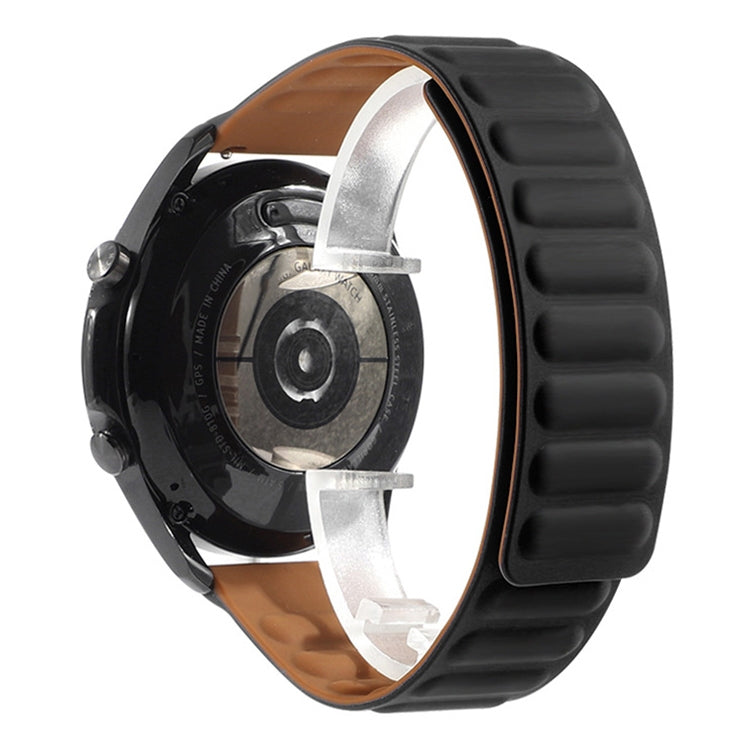 シリコンマグネティック交換用ストラップウォッチバンド、Samsung Galaxy Watch 3 41mm用、Samsung Galaxy Watch 3 45mm用、Huawei Watch 3 / 3 Pro用