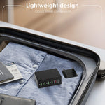 6in1 65W PD USB-C / Type-C + QC 3.0 USB + 4 USB マルチポートトラベルチャージャー、USプラグ、EUプラグ、UKプラグ、AUプラグ