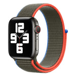 Loop Type Sport Replacement Strap Watchband, For Apple Watch Series 7  41mm / & 6 & SE & 5 & 4 40mm, For Apple Watch Series  7  45mm / & 6 & SE & 5 & 4 44mm, For Apple Watch Series 7 41mm / 6 & SE & 5 & 4 40mm                                           ...