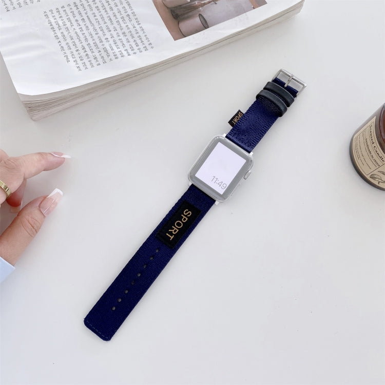 ナイロン交換用ストラップウォッチバンド、Apple Watch Series 7 41mm / 6 & SE & 5 & 4 40mm用、Apple Watch Series 7 45mm / 6 & SE & 5 & 4 44mm用