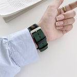 ナイロン交換用ストラップウォッチバンド、Apple Watch Series 7 41mm / 6 & SE & 5 & 4 40mm用、Apple Watch Series 7 45mm / 6 & SE & 5 & 4 44mm用