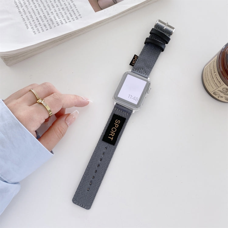 ナイロン交換用ストラップウォッチバンド、Apple Watch Series 7 41mm / 6 & SE & 5 & 4 40mm用、Apple Watch Series 7 45mm / 6 & SE & 5 & 4 44mm用