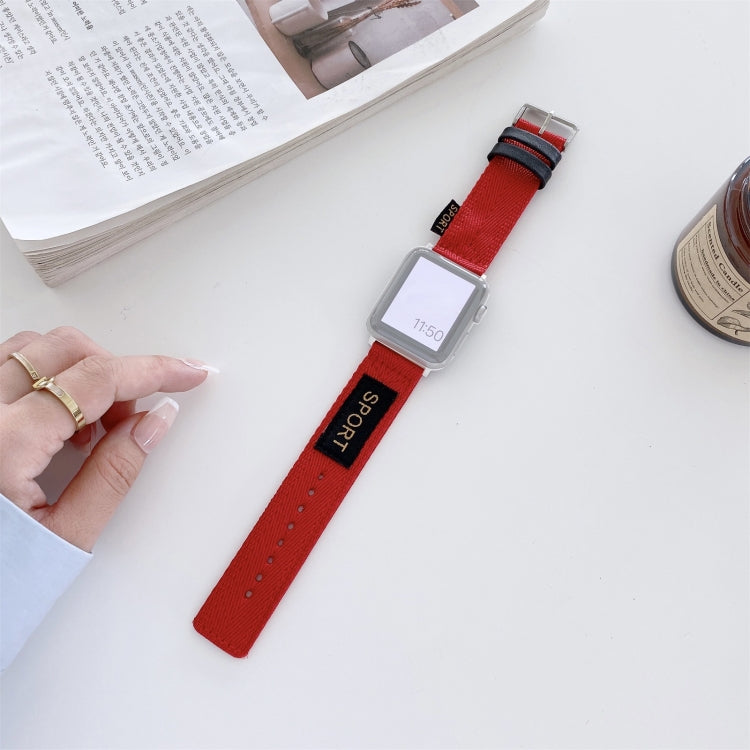 ナイロン交換用ストラップウォッチバンド、Apple Watch Series 7 41mm / 6 & SE & 5 & 4 40mm用、Apple Watch Series 7 45mm / 6 & SE & 5 & 4 44mm用