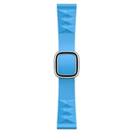 Apple Watch Series 6 & SE & 5 & 4 40mm / 3 & 2 & 1 38mm 用モダンスタイルシリコン交換用ストラップウォッチバンド、ブラックバックル、ローズゴールドバックル、シルバーバックル