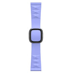 Apple Watch Series 6 & SE & 5 & 4 44mm / 3 & 2 & 1 42mm 用モダンスタイルシリコン交換用ストラップウォッチバンド、ブラックバックル、ローズゴールドバックル、シルバーバックル