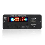 JX-808BT 車用 12V オーディオ MP3プレーヤーデコーダーボード FMラジオ USB Bluetooth / リモコン / 録音付き, JX-808BT