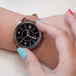 スマートウォッチ波状テクスチャーベゼルリング、Samsung Galaxy Watch 3 41mm用、Samsung Galaxy Watch 3 45mm用