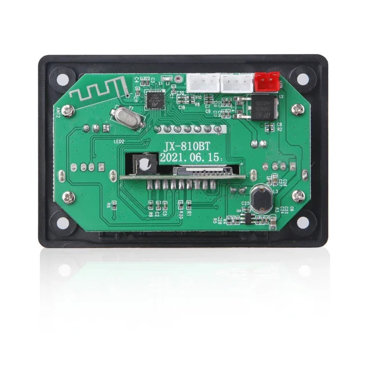 JX-810BT 車用12VオーディオMP3プレーヤーデコーダーボード FMラジオ USB対応、Bluetooth／リモコン／録音機能付き、JX-810BT
