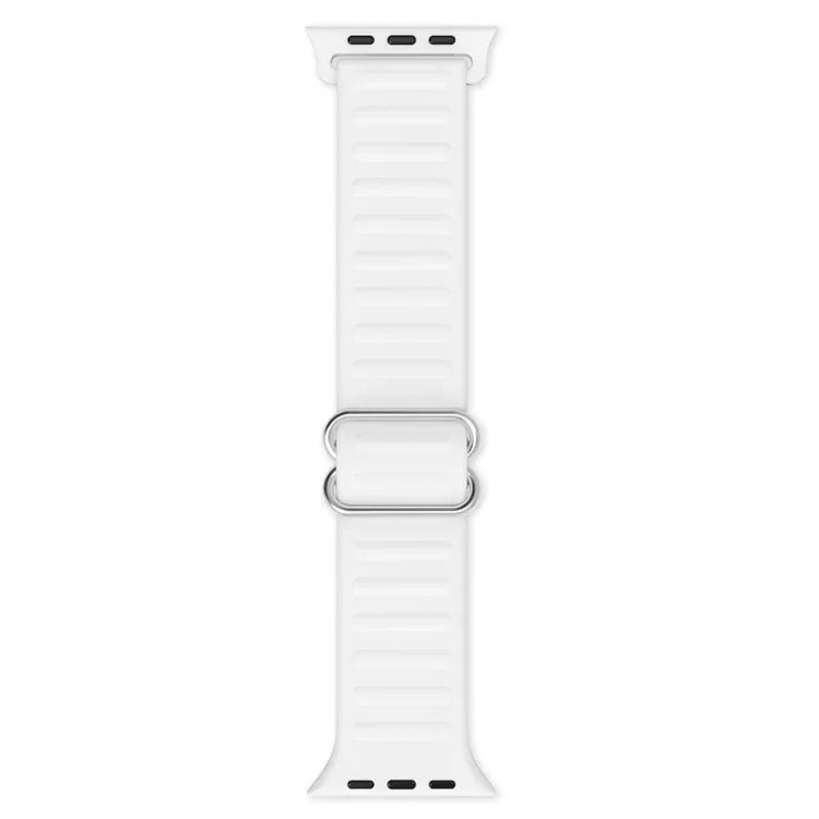 日本語ワードバックルシリコン交換用ウォッチバンド Apple Watch Series 7 45mm / 6 & SE & 5 & 4 44mm / 3 & 2 & 1 42mm, 7 41mm / 6 & SE & 5 & 4 40mm / 3 & 2 & 1 38mm対応