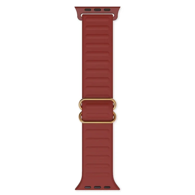 日本語ワードバックルシリコン交換用ウォッチバンド Apple Watch Series 7 45mm / 6 & SE & 5 & 4 44mm / 3 & 2 & 1 42mm, 7 41mm / 6 & SE & 5 & 4 40mm / 3 & 2 & 1 38mm対応
