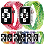 シングルループ織りナイロン交換用ウォッチバンド、サイズ: S 135mm Apple Watch Series 6 & SE & 5 & 4 40mm / 3 & 2 & 1 38mm対応、S 135mm 40mm / 38 mm