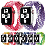シングルループ織りナイロン交換用ウォッチバンド、サイズ: XS 135mm Apple Watch Series 6 & SE & 5 & 4 44mm / 3 & 2 & 1 42mm対応、XS 135mm 44mm / 42 mm