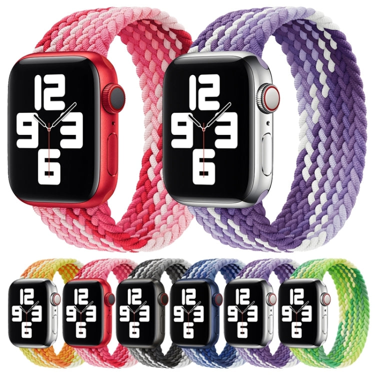 シングルループ織りナイロン交換用ウォッチバンド、サイズ: XS 135mm Apple Watch Series 6 & SE & 5 & 4 44mm / 3 & 2 & 1 42mm対応、XS 135mm 44mm / 42 mm