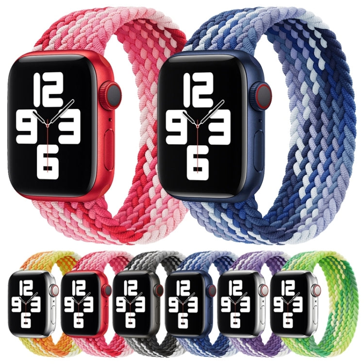 シングルループ織りナイロン交換用ウォッチバンド、サイズ: L 165mm Apple Watch Series 6 & SE & 5 & 4 44mm / 3 & 2 & 1 42mm対応、L 165mm 44mm / 42 mm
