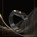 For Xiaomi Mi Band 6 / 5 Mijobs Milan Buckle Plus Stainless Steel Watch Band
