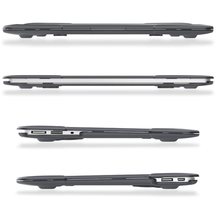 TPU + PC 二色落下防止ノートパソコン保護ケース、MacBook Air 11.6インチ A1465 / A1370用、MacBook Retina 12インチ A1534用